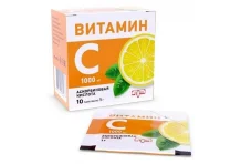 Витамин С (аскорбиновая кислота), порошок 1000мг пак 1г №10