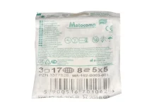 Салфетки стер Матокомп 5смX5см №3 8 сл 23г/м блистер