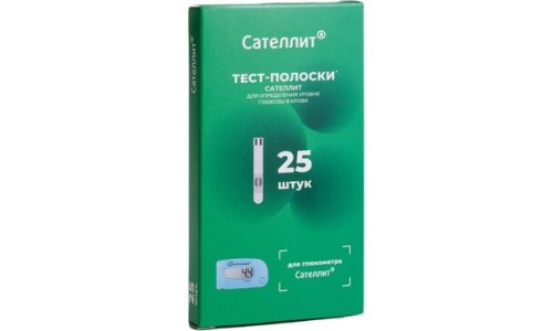 Тест-полоски Сателлит ПКГ-02 №25
