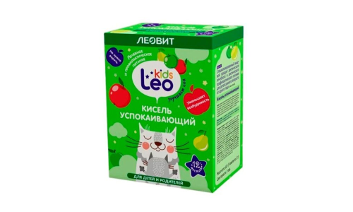 Леовит Кидс кисель успокаивающий д/детей и родителей пак 12г №5