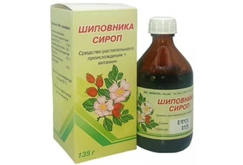 Шиповник, сироп фл 135г (100мл)