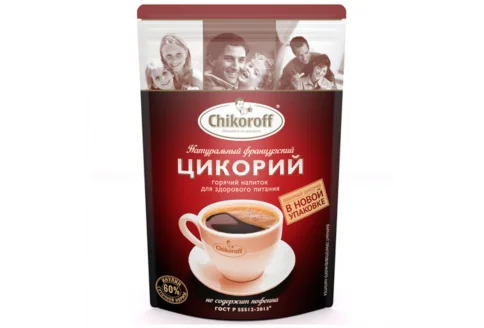 Цикорий Чикорофф б/кофеина горячий напиток пакет 100г