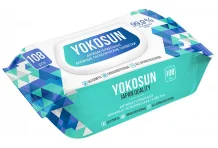 Yokosun салфетки влаж а/бактер №108 клапан