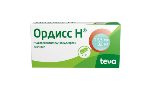 Ордисс H, таблетки 12.5мг+32мг №30