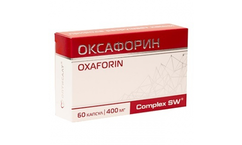 Оптисалт Оксафорин, капсулы 0,4 №60