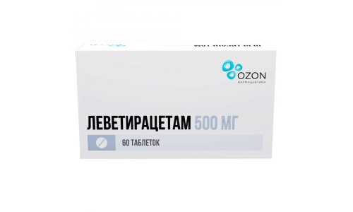 Леветирацетам таб ппо 500мг №60