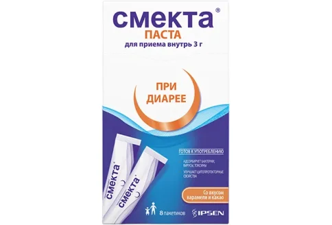 Смекта, паста для внутр прим 3г пак №8