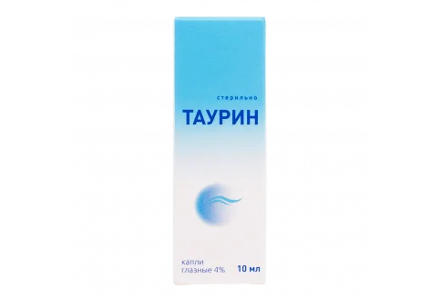 Таурин, капли глазн 4% 10мл