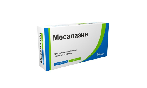 Месалазин супп рект 500мг №10