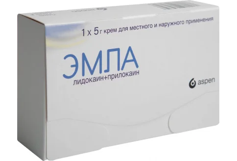 Эмла, крем для мест и наруж примен 5г №1