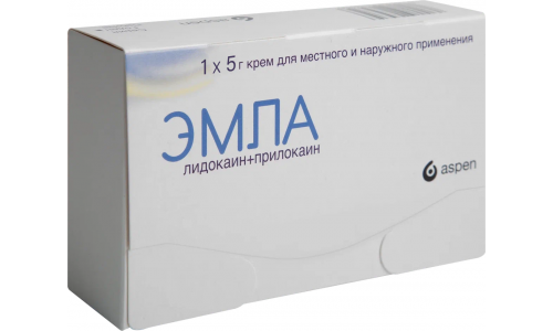 Эмла, крем для мест и наруж примен 5г №1