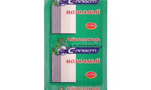 Пластырь мозольный 6смX10см