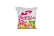 Вата хирург Зиг-Заг 50г н/стер