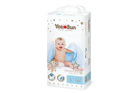 Yokosun Premium трусики-подгузники для детей р.L №44 9-14 кг