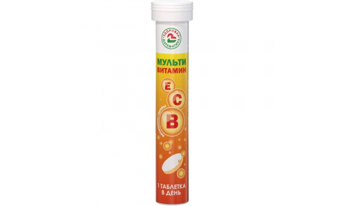 Здоровая Математика мультивитамины, таб шип №17