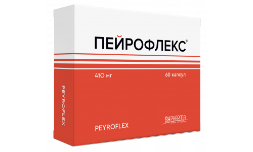 SH Farma Пейрофлекс, капсулы 410мг №60