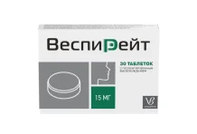 107(хран-3мес) Веспирейт таб пролонг высвоб 15мг №30