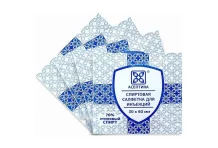 Салфетки спирт Асептика 30х60мм №1