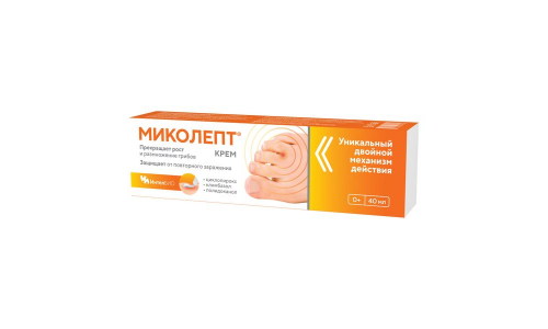 Миколепт крем п/грибковый для детей и взрослых 40мл