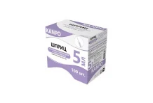 Шприц Канпо 0,7ммX38мм р.G22 5мл №100 3-х комп