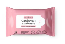 Салфетки влажные Комфорте д/интим гигиены молоч к-та+ромашка №15