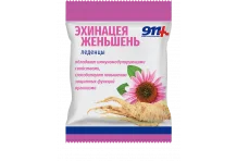 911 леденцы эхинацея+женьшень+вит С б/сахара 50г