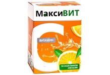 Максивит напиток с вит С вкус апельсина саше пак 16г №10