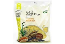 Соль морская природная с маслом лимона 1кг