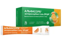 Алесорб Энтеросорбент, гель Эрциг для внутр прим пак-стик 10г №18 вкус апельсина