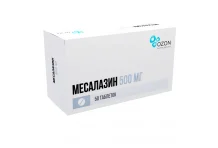 Месалазин, таблетки по кошечнорастворимые 500мг №50