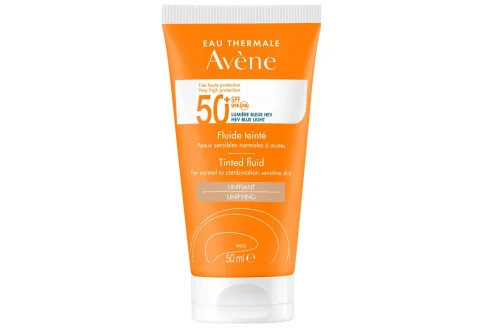 Авен крем с/защит SPF 50+ с тонир эффектом 50мл