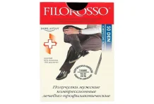 Filorosso гольфы 1 кл компрес р.2 50den черн для муж