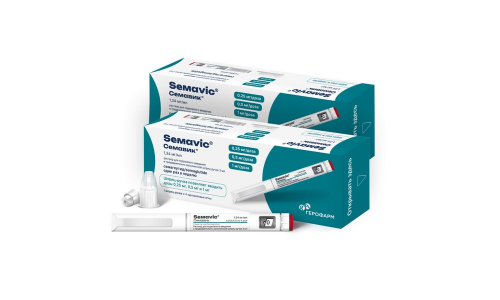 Семавик, раствор п/к введ 0,25/0,5/1мг/доза 3мл №1 шприц-ручка + иглы 4шт фото 5