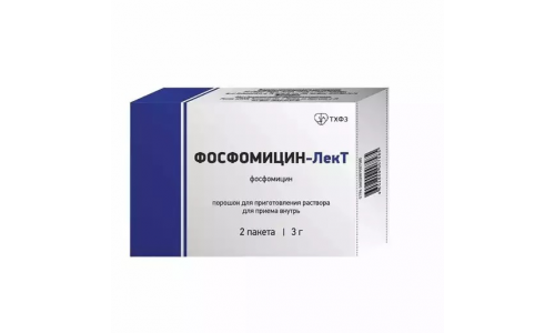 Фосфомицин-ЛекТ пор для р-ра для внутр 3г пак 8г №2