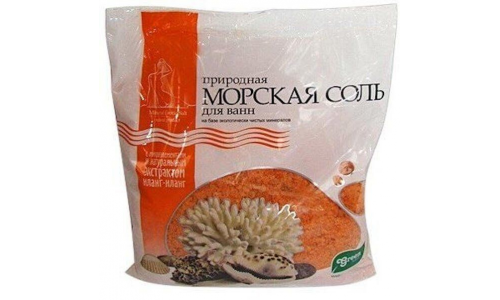 Соль морская природная с экстрактом иланг-иланга 1кг