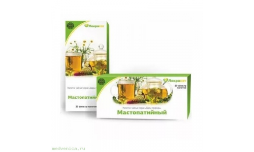 Чайный напиток Сибирский сбор мастопатийный, фильтр-пакеты №20