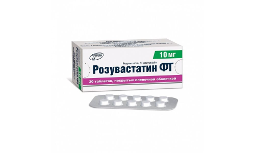 Розувастатин-ФТ таб ппо 10мг №30