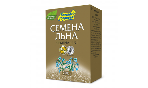 Лен семена 200г Бад