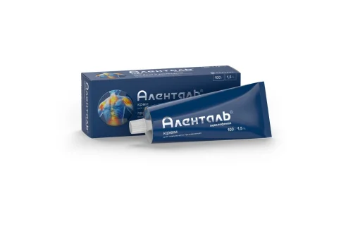 Аленталь, крем для наруж примен 1,5% 100г