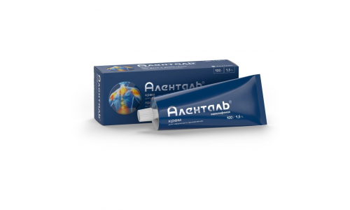 Аленталь, крем для наруж примен 1,5% 100г
