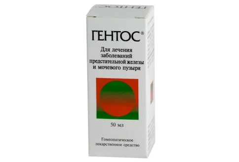 Гентос, капли для внутр гомеопат 50мл