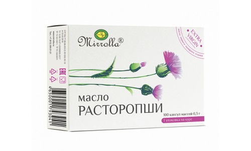 Масло расторопши, капсулы 300мг №100