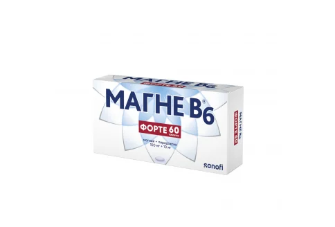 Магне В6 Форте, таблетки ппо №60
