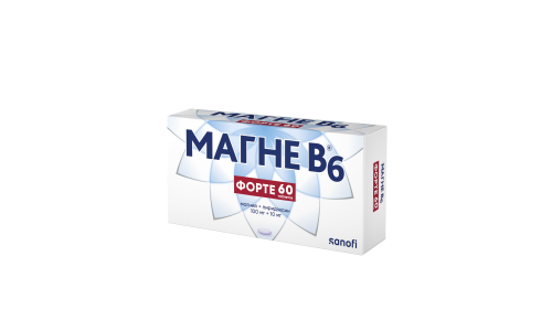 Магне В6 Форте, таблетки ппо №60