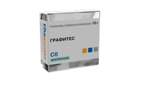 Графитес С6, гранулы гомеопат 5г растит происх