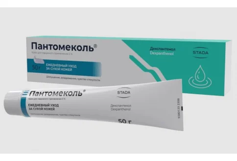 Пантомеколь, крем для наруж прим 5% 50г