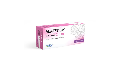 Леатриса, таблетки 2,5мг №84