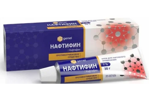 Нафтифин, крем для наруж примен 1% 30г