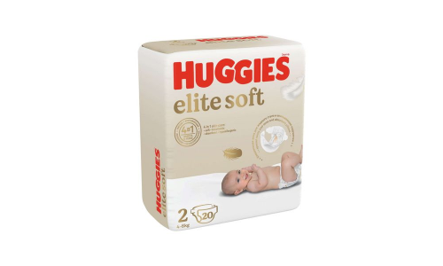 Хаггис Элит Софт подгузники для детей р.1 №20 4-6кг