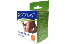 Кинезио-Тейп Экопласт бинт 5смX5м оранжевый
